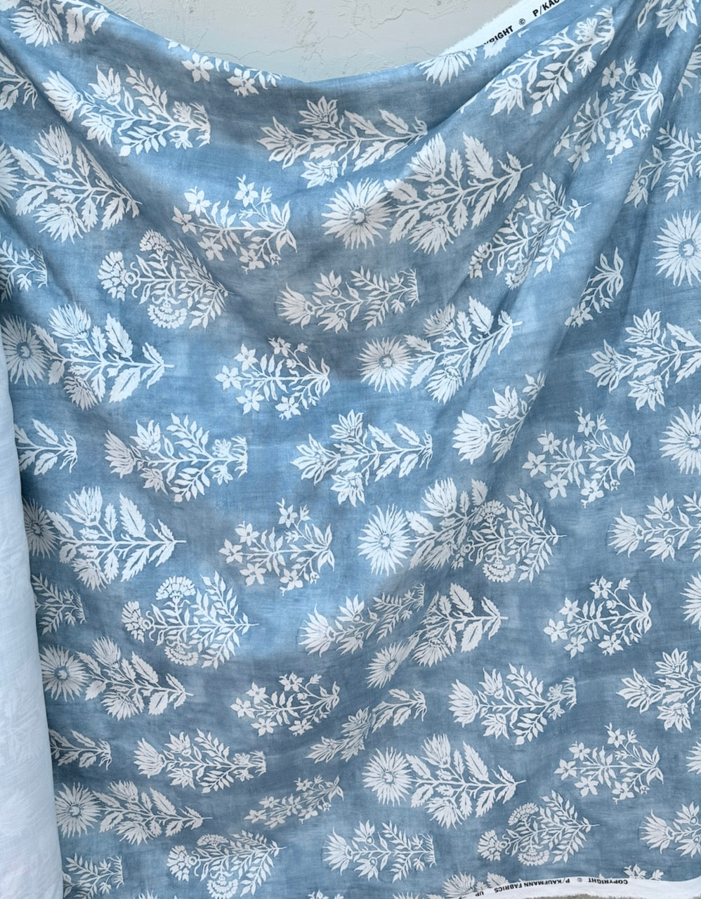 Floral Batik Decorator Fabric - P/Kaufman - HALF YARD