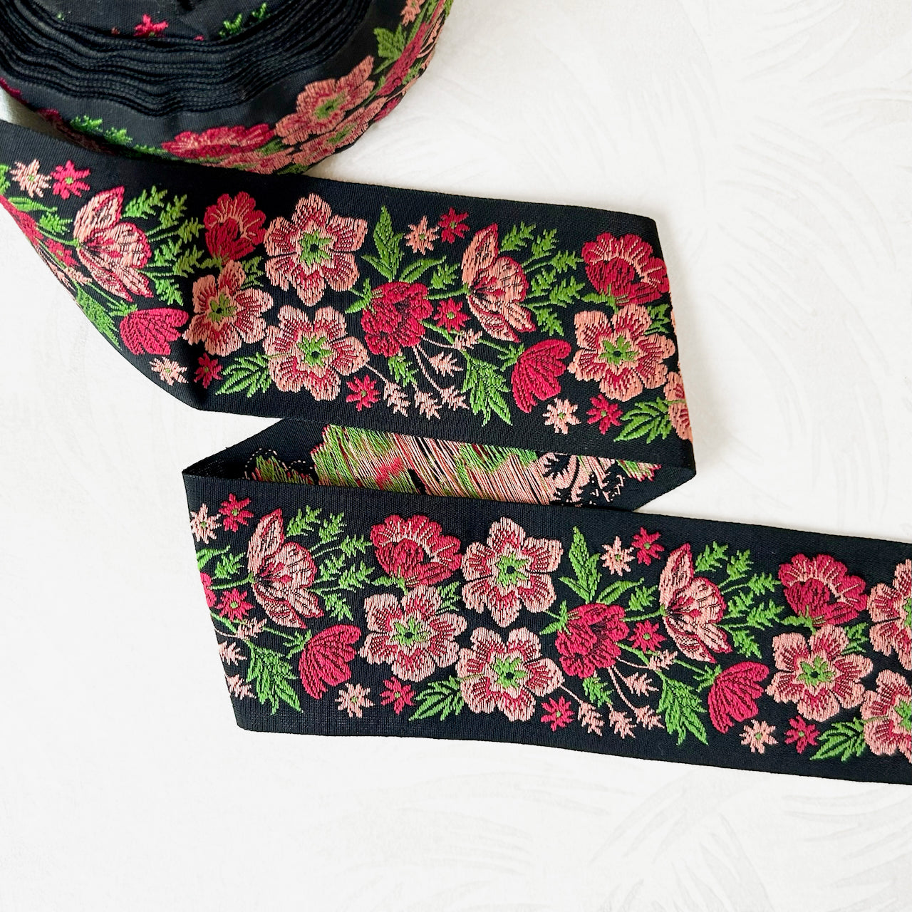 Floral_Organic_Cotton_Jacquard_Ribbon