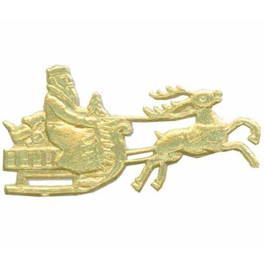     Gold_Dresden_Santa_Sleigh