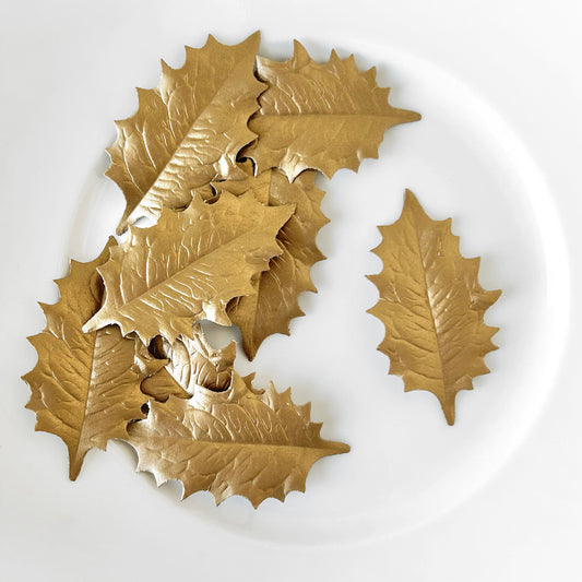 Hand_Pressed_Paper_Holly_Leaves