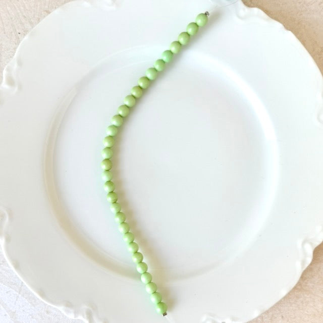 Czech Glass 6MM Beads - Light Green