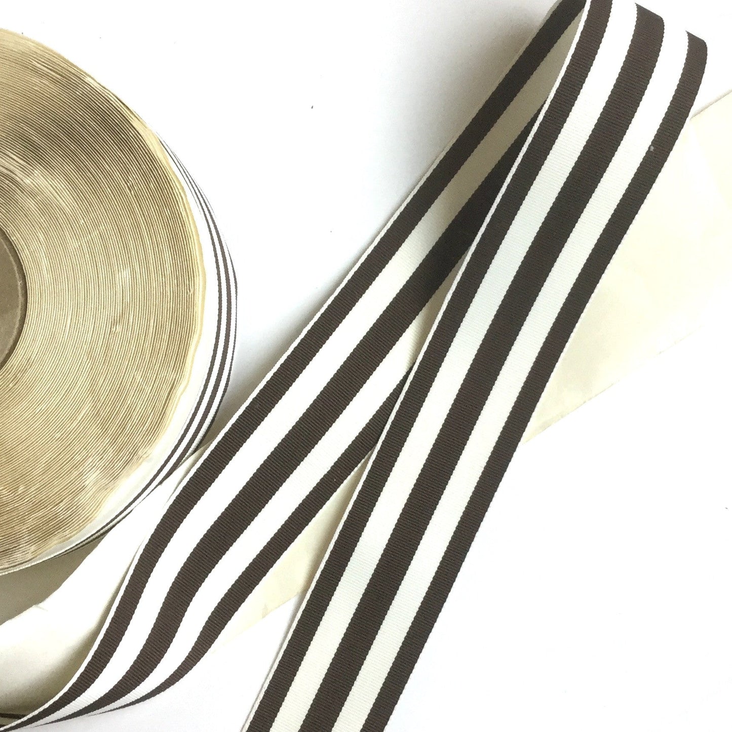 brown-white-vintage-striped-grosgrain-ribbon