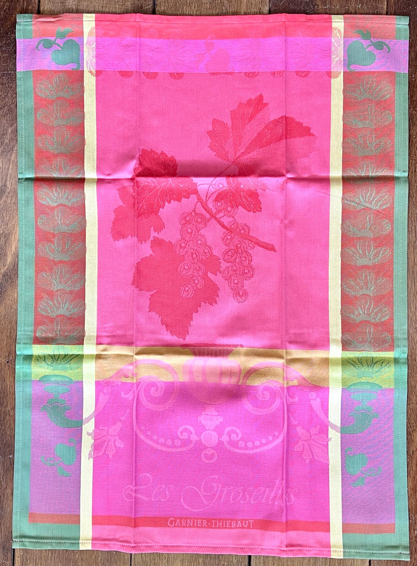 Les Groseilles - Garnier Thiebaut Kitchen Towel