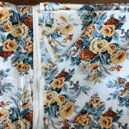 Waverly Floral Decorator Fabric - Vintage