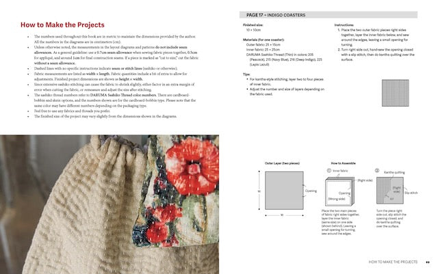 Modern Sashiko - 26 Mixed-Style Sashiko Projects for Everyday Items