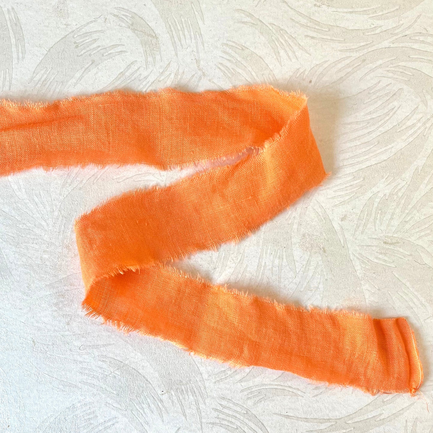 Frayed Linen Ribbon