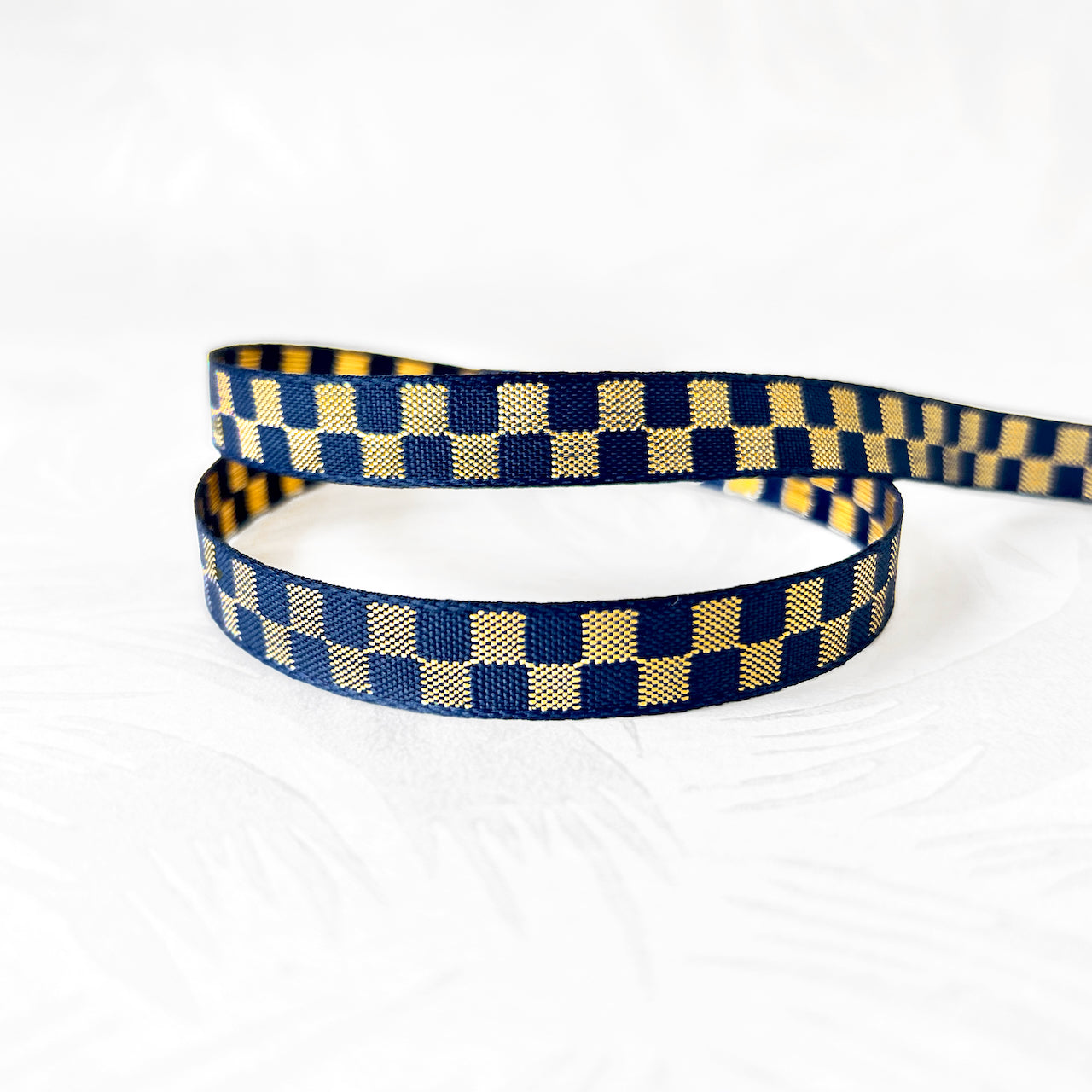 Metallic_Checkered_Jacquard_Ribbon