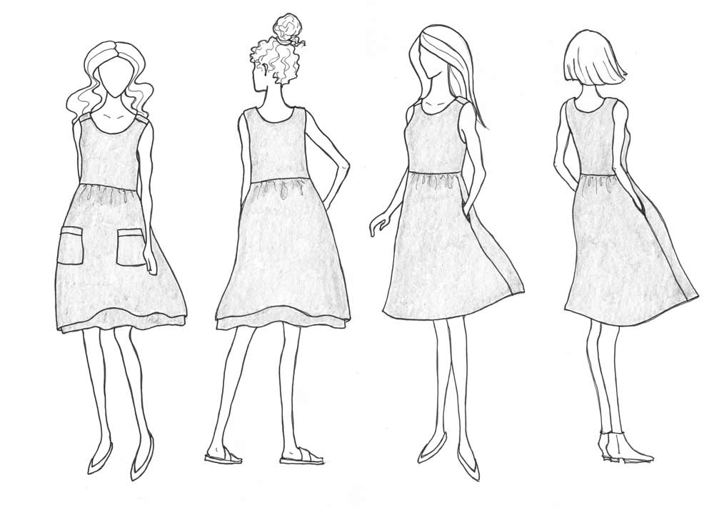 Metaorphic Dress Pattern by Sew Liberated