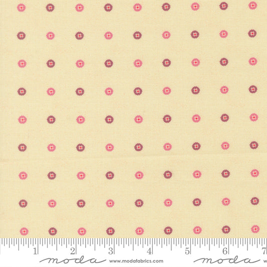 Moda_Sitara_Floret_Cream_Fabric