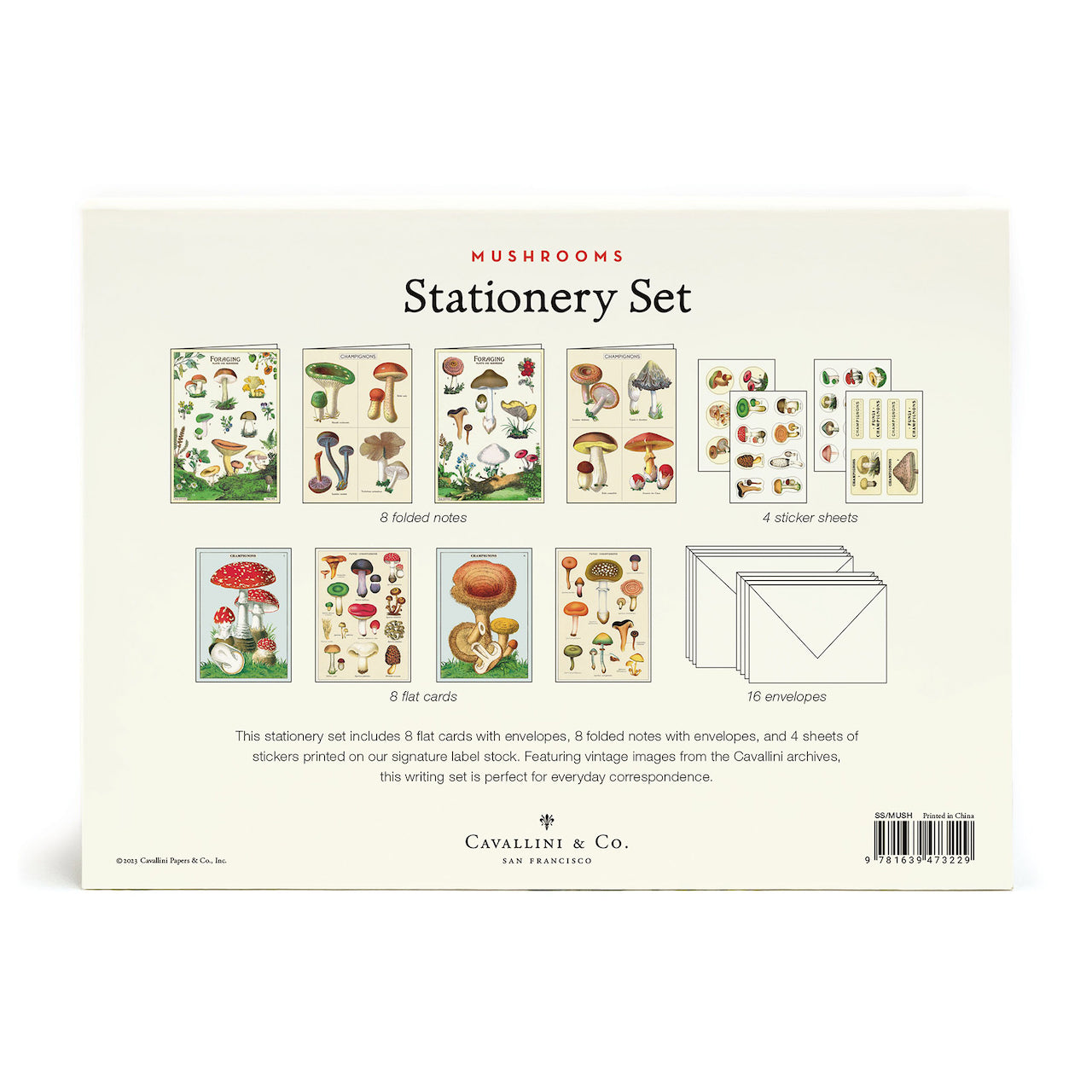 Mushroom_Stationery_Set