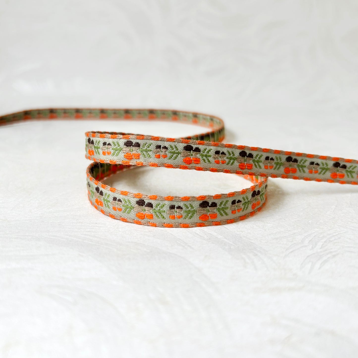 Narrow Floral Dash Jacquard - Multiple Colorways