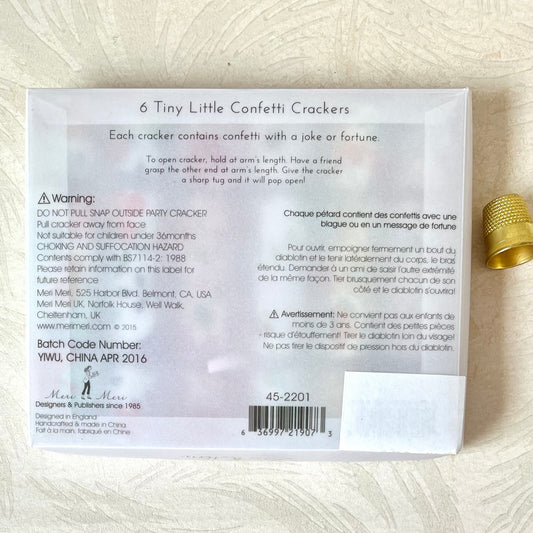 Mini Paper Party Crackers - Liberty of London Prints