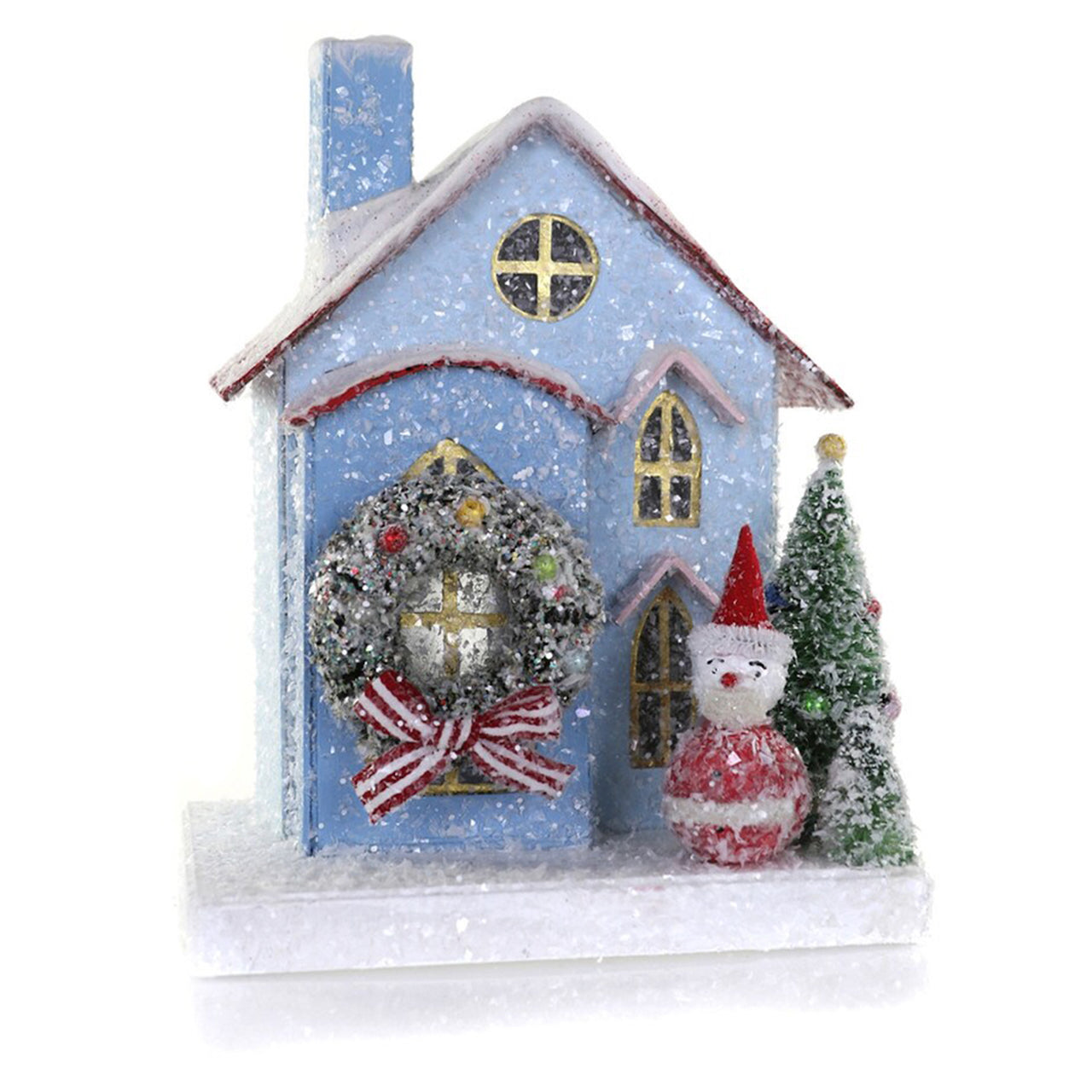 Petite Blue - Christmas House