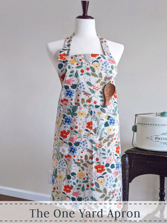 One Yard Apron  Pattern