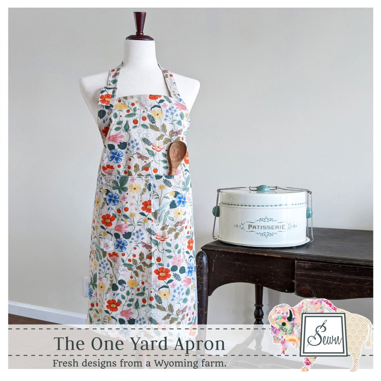 One Yard Apron Pattern