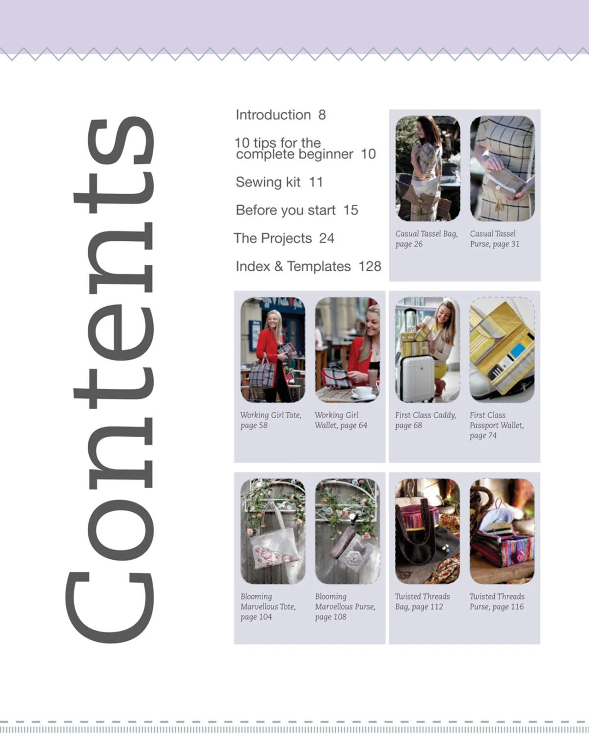 Half Yard Bags and Purses - Debbie Shore