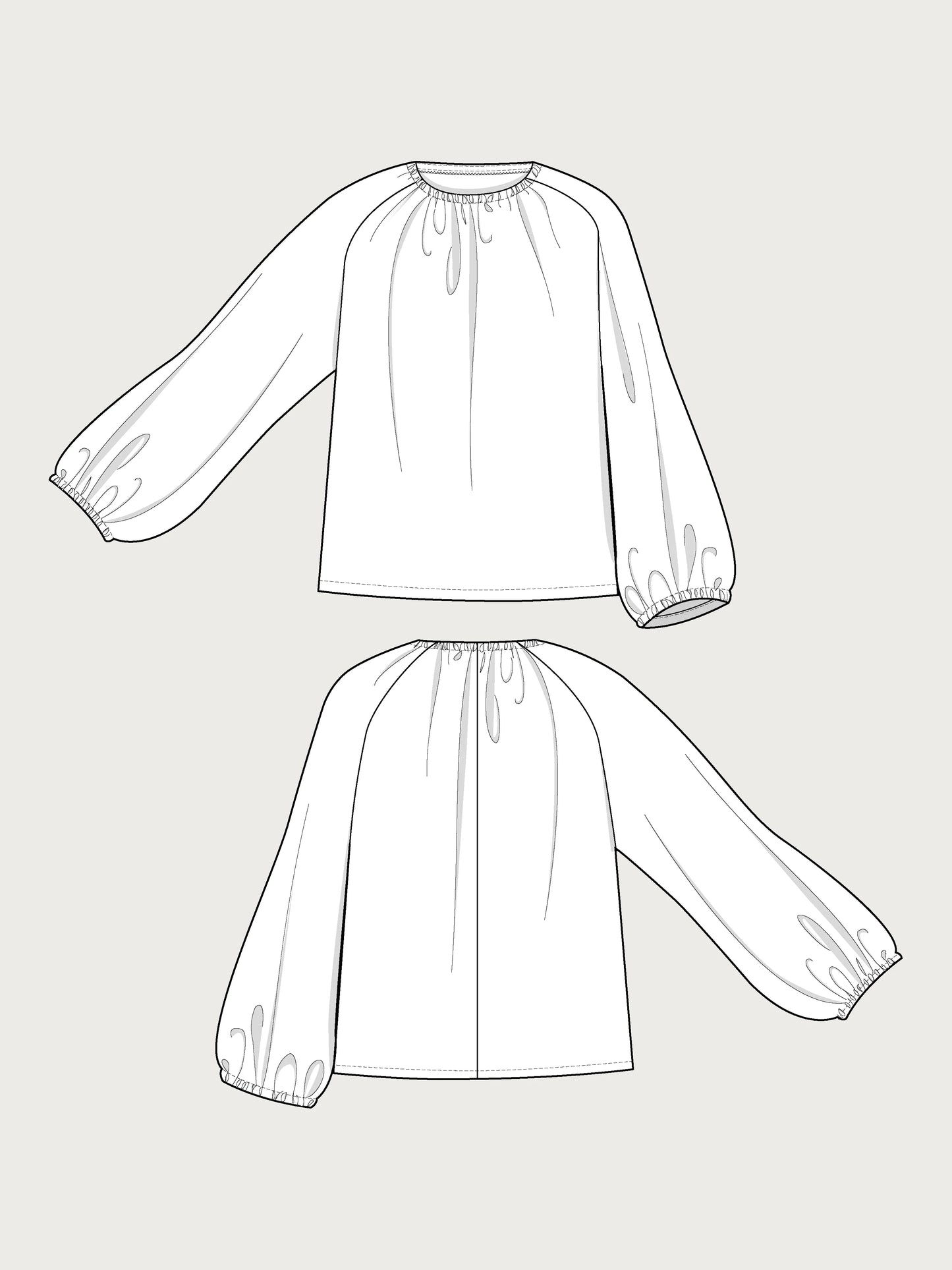 Billow Blouse Pattern by The Assembly Line