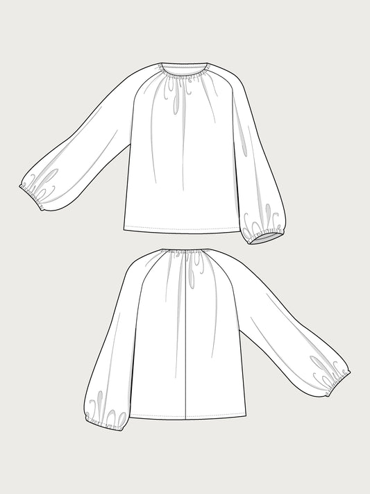 Billow Blouse Pattern by The Assembly Line