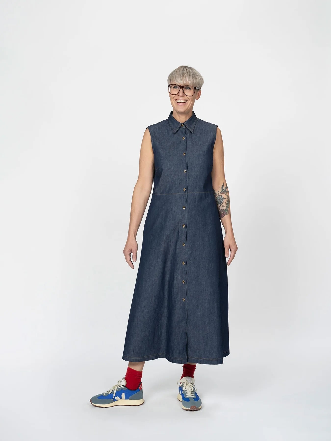 Shirt Dress Pattern by The Assembly Line