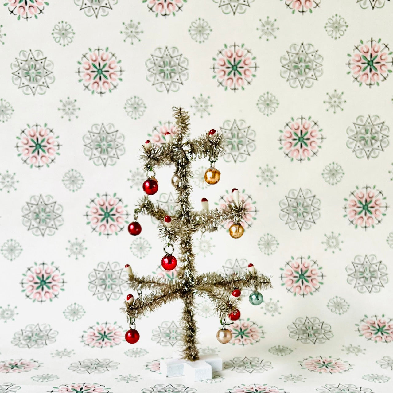 Mini Victorian Tinsel Trees