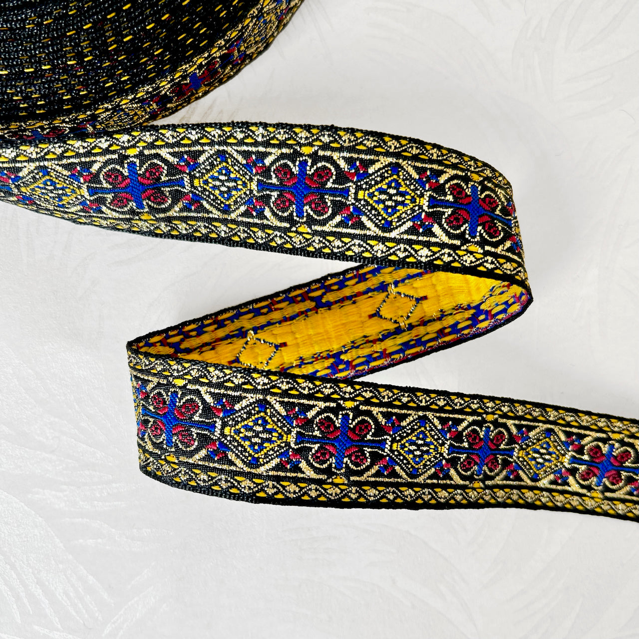    Unique_Metallic_Jacquard_Ribbon