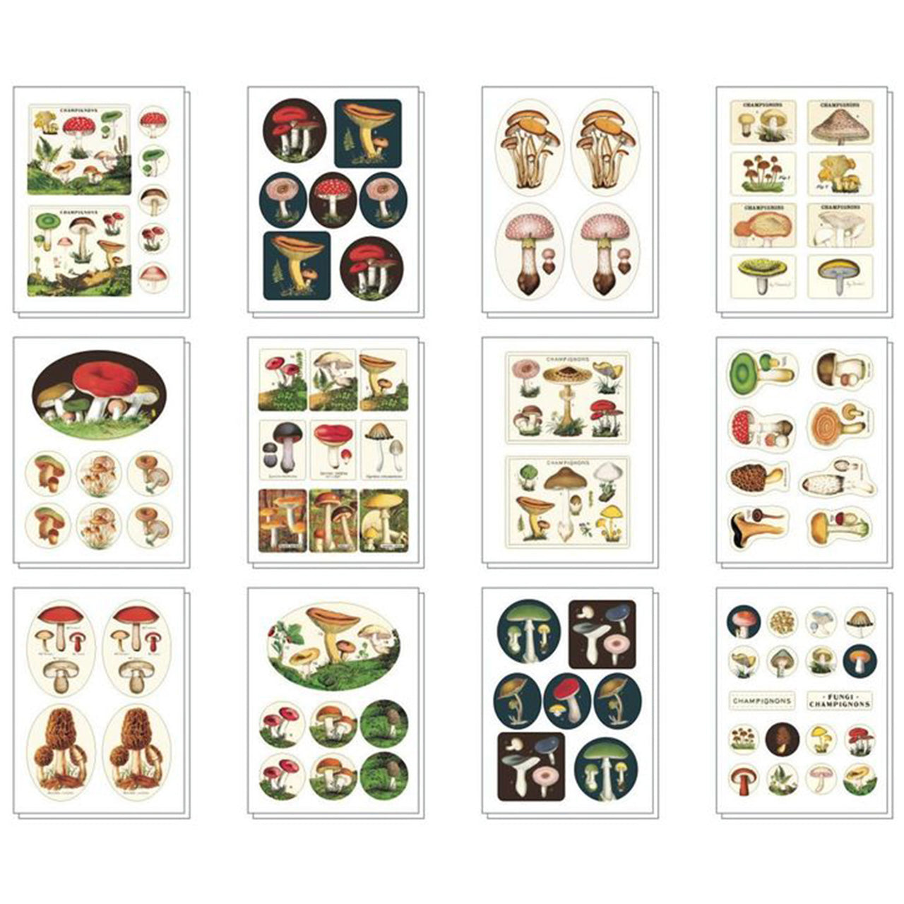 Vintage_Mushroom_Stickers