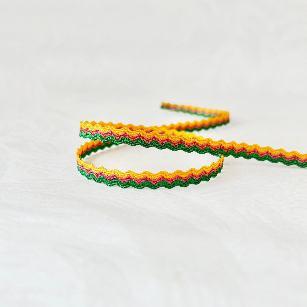 Wavy Striped Vintage Middy Braid