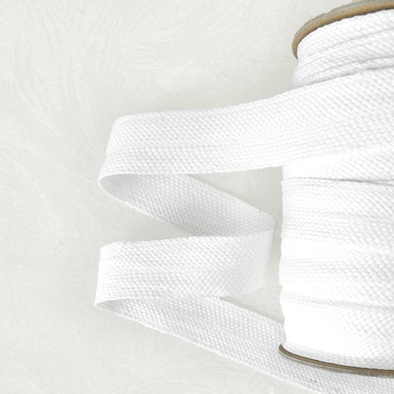 White_Cotton_Flat_Braid