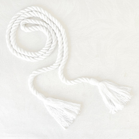 White_Cotton_Tassel_Cord