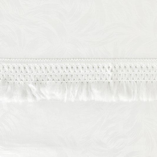 White_Fuzzy_Tassel_Fringe