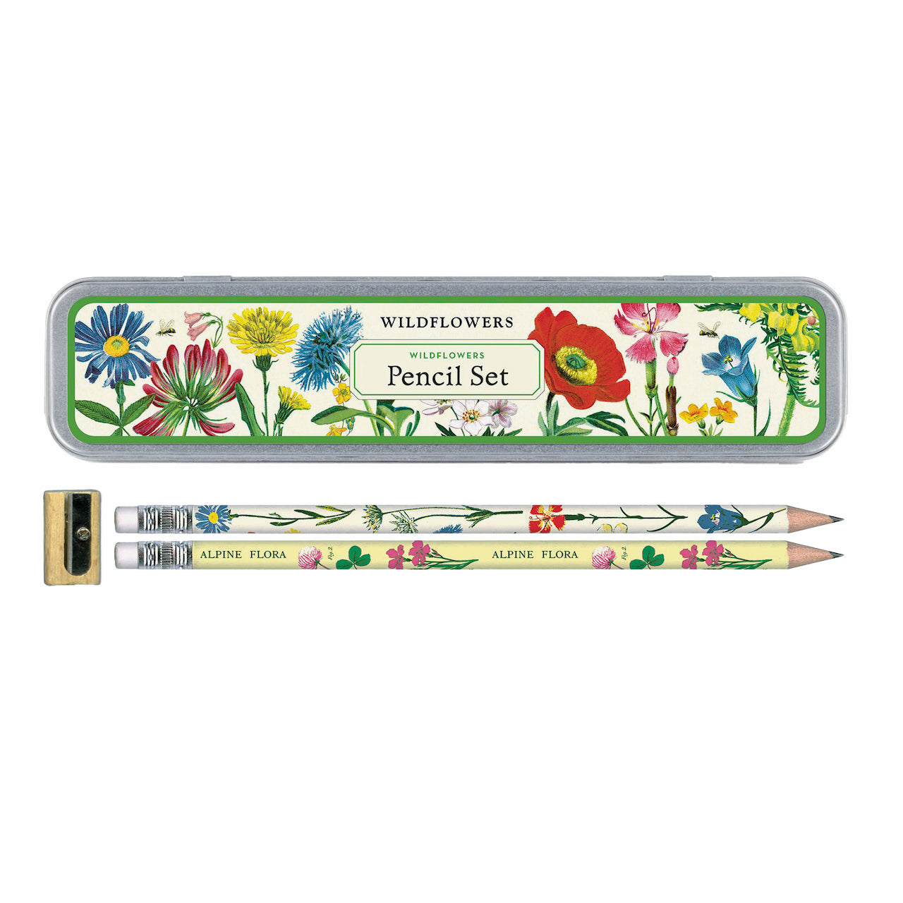 Wildflowers Pencil Set