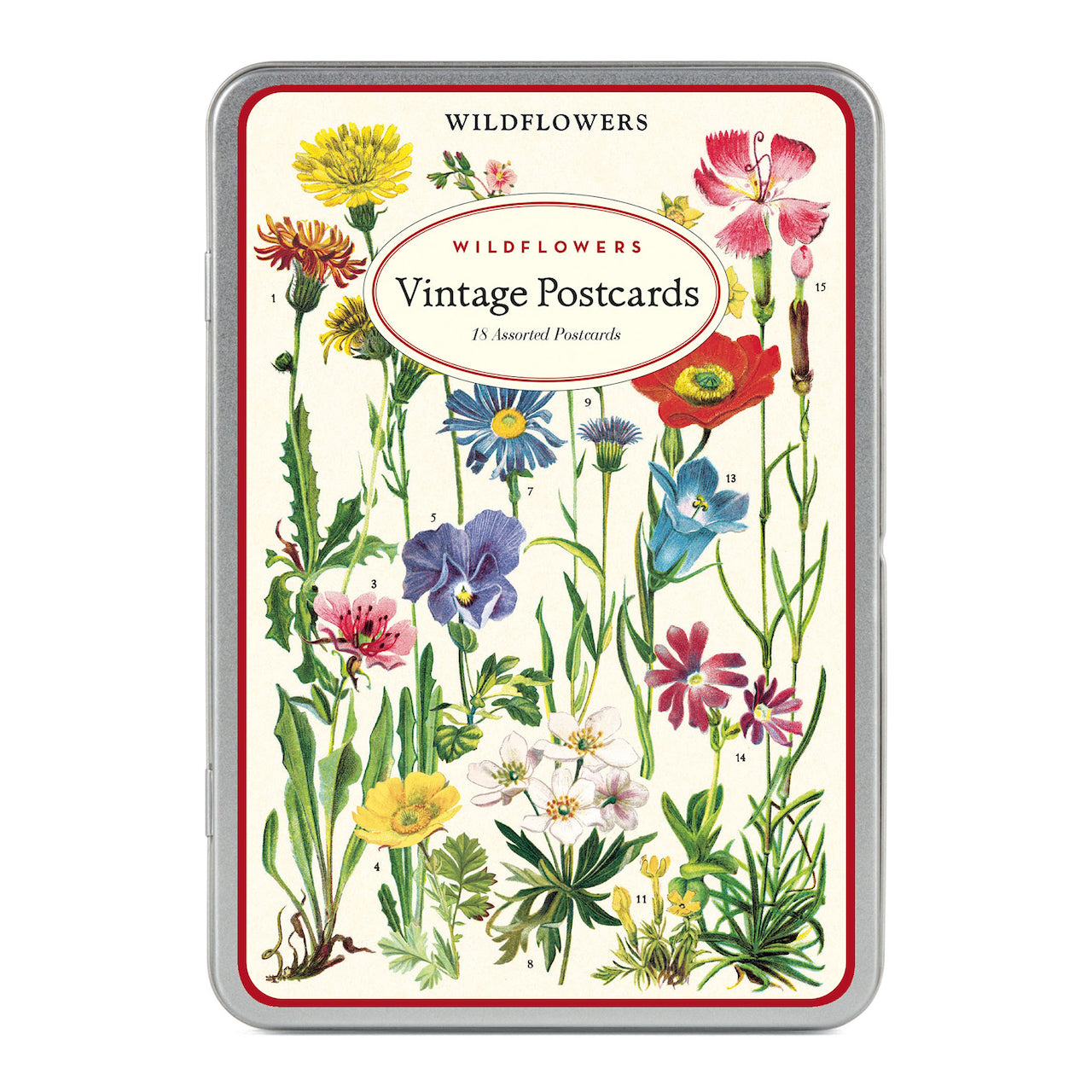 Wildflowers_Vintage_Postcard_Set