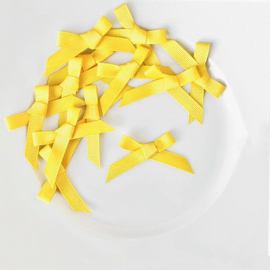 Yellow_Grosgrain_Tied_Bow