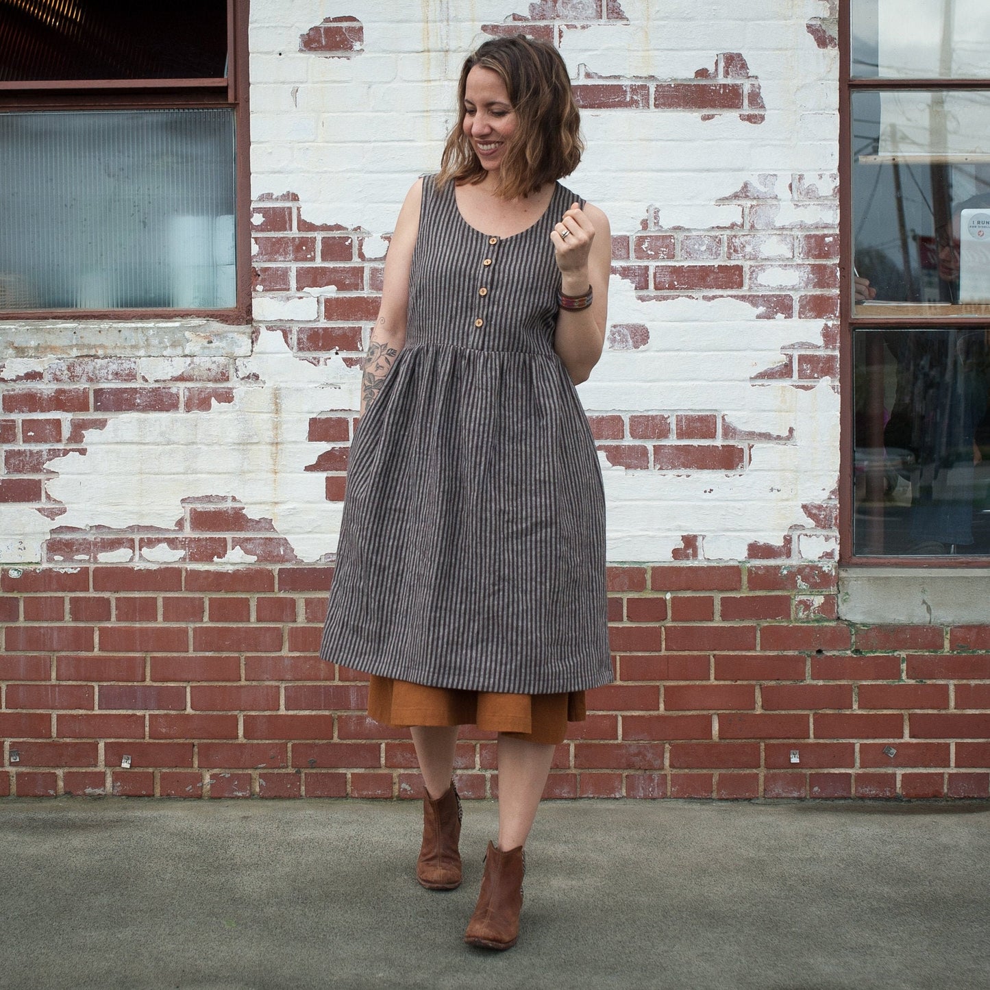 Hinterland Dress Pattern by Sew Liberated