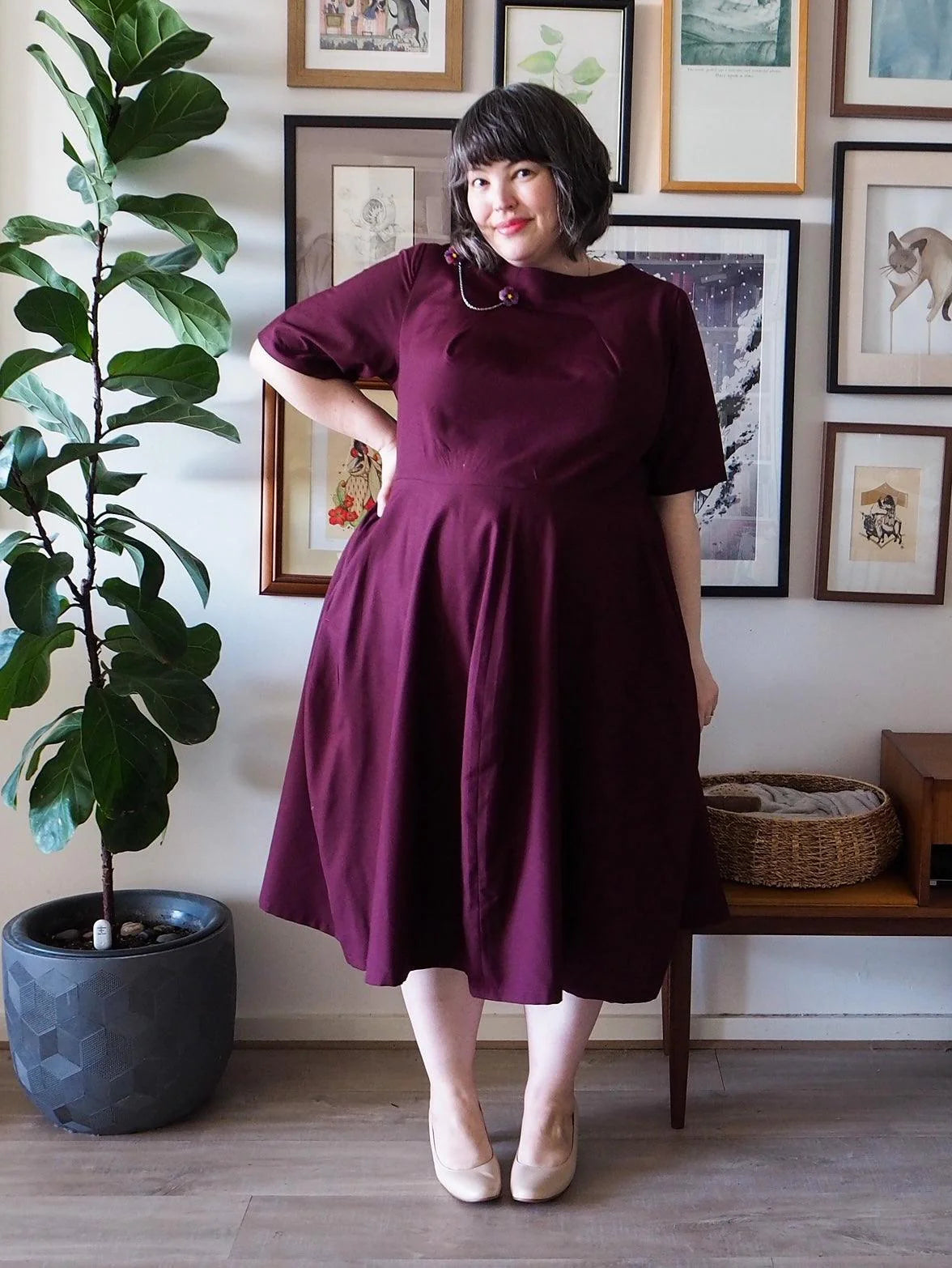 Tulip Dress Pattern by The Assembly Line
