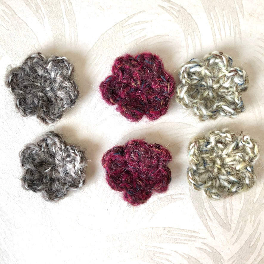 Hand Crocheted Flowers