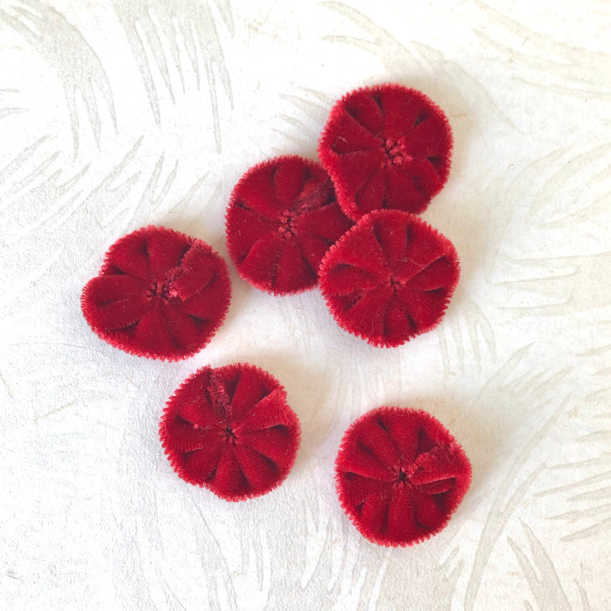 Vintage Velvet Yo-yos