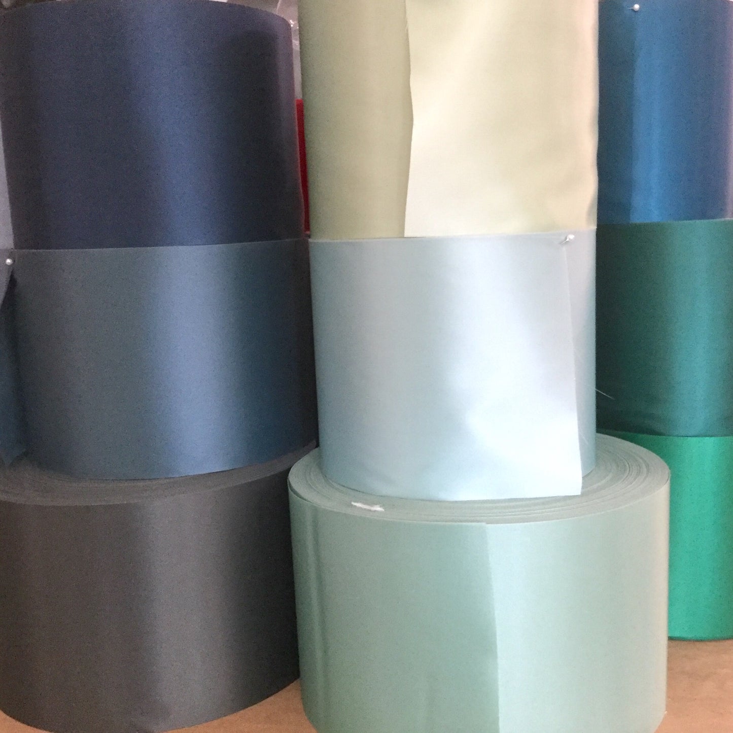 Wide Vintage Satin Ribbon