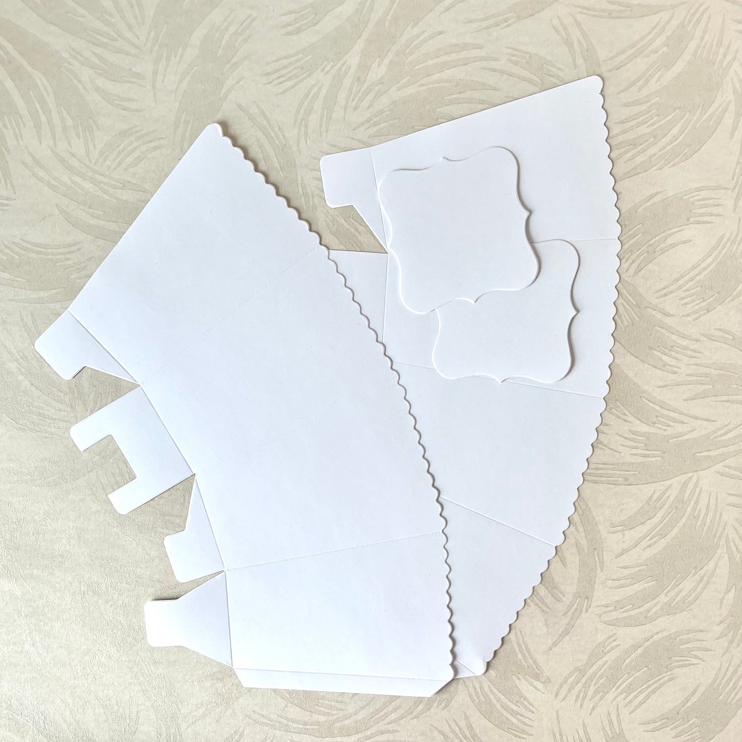 Solid Color Die-Cut Cardstock Treat Baskets - Pair