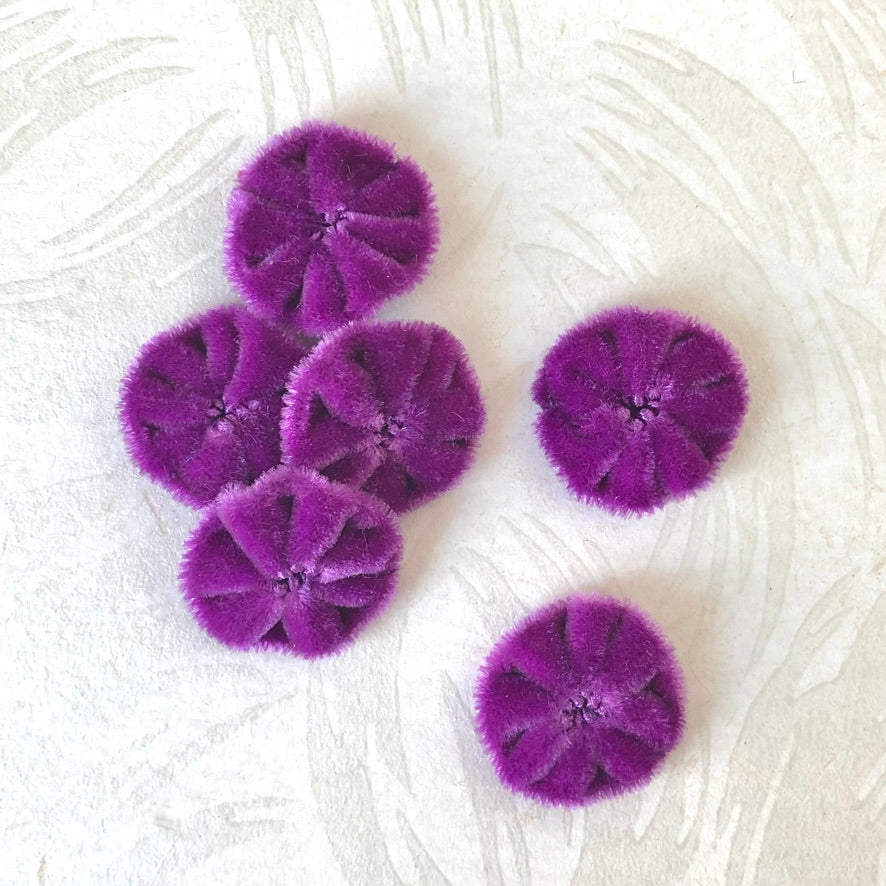Vintage Velvet Yo-yos