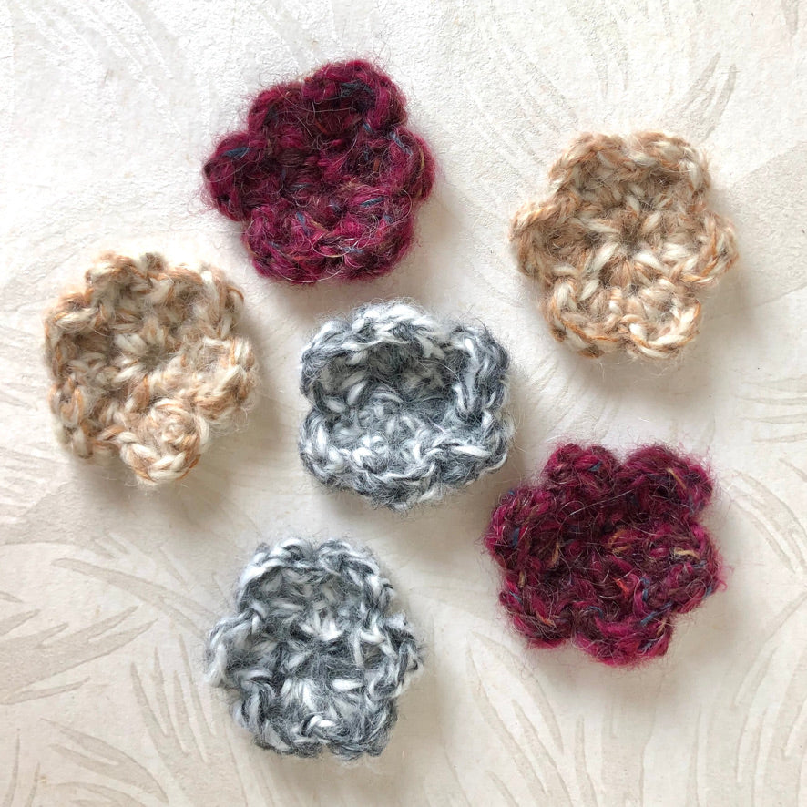 Hand Crocheted Flowers