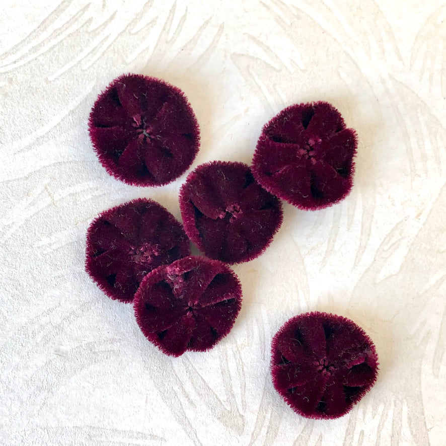 Vintage Velvet Yo-yos