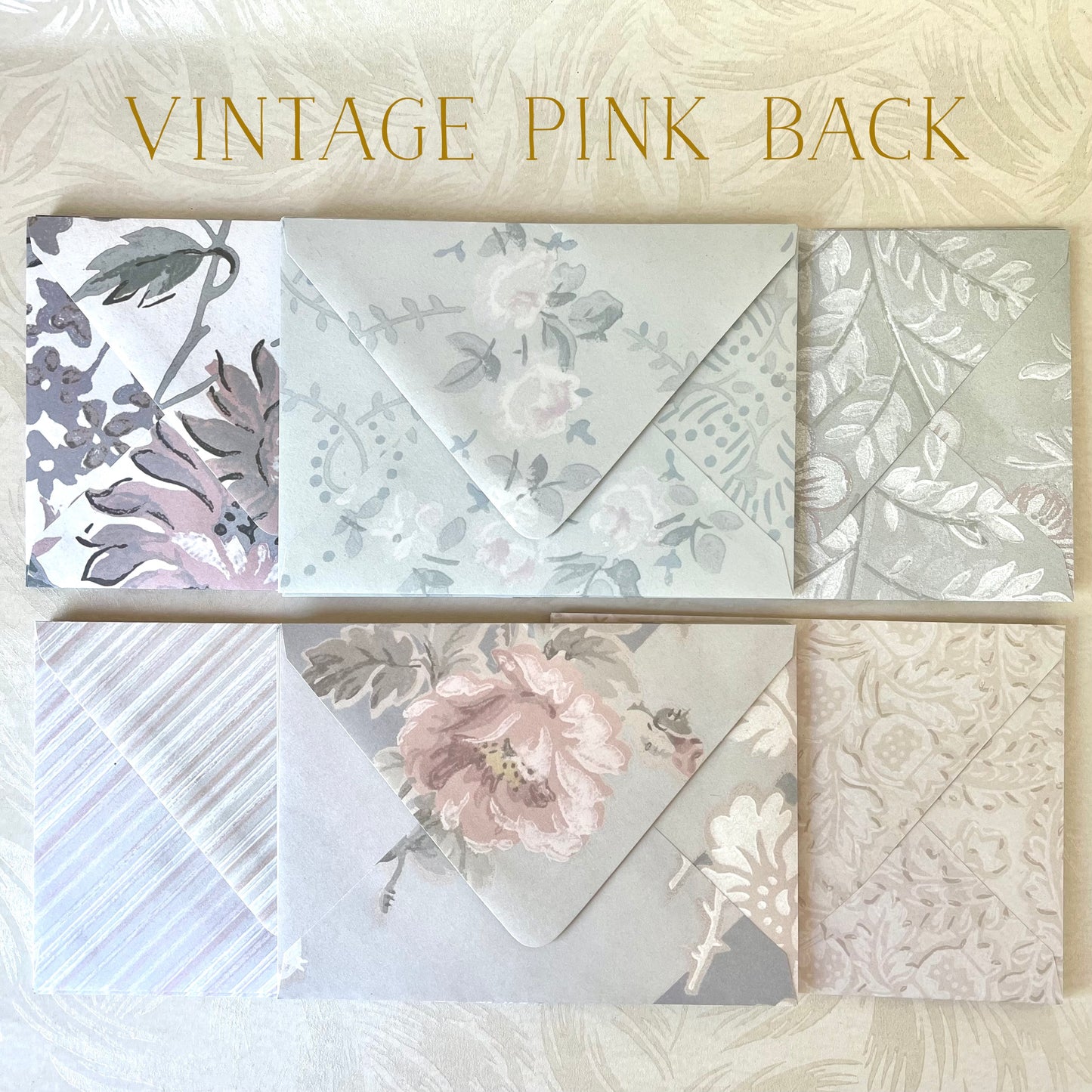 A7 Envelopes - Vintage Collection Paper Design