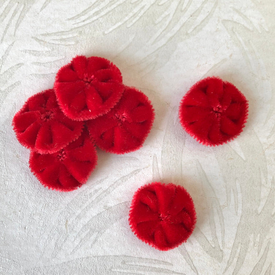 Vintage Velvet Yo-yos
