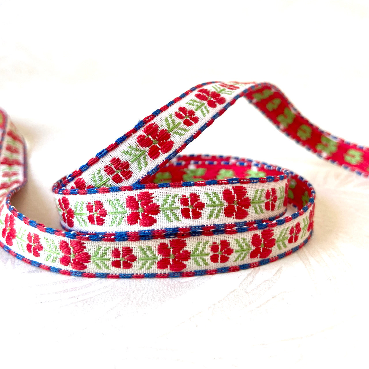 Narrow Floral Dash Jacquard - Multiple Colorways