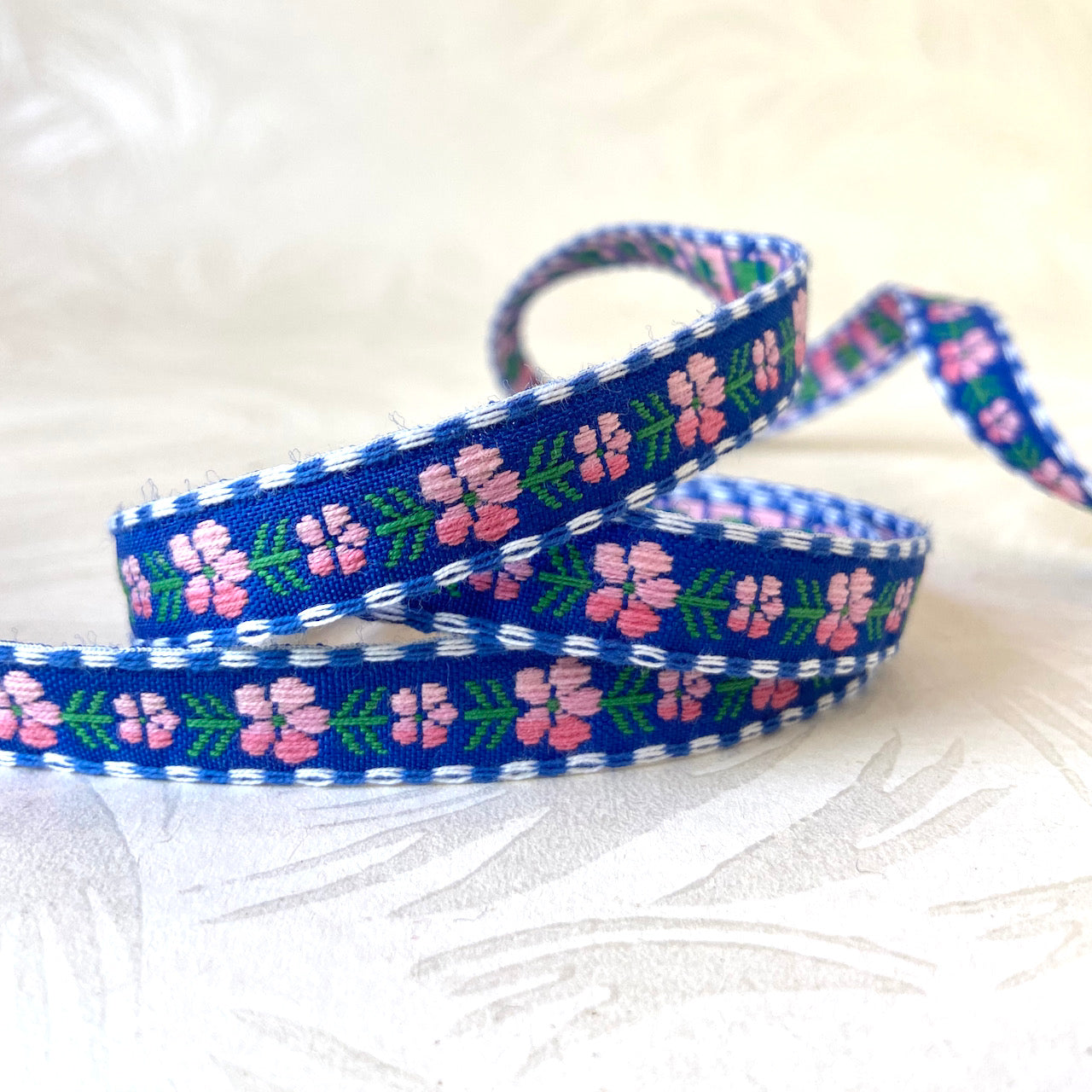 Narrow Floral Dash Jacquard - Multiple Colorways