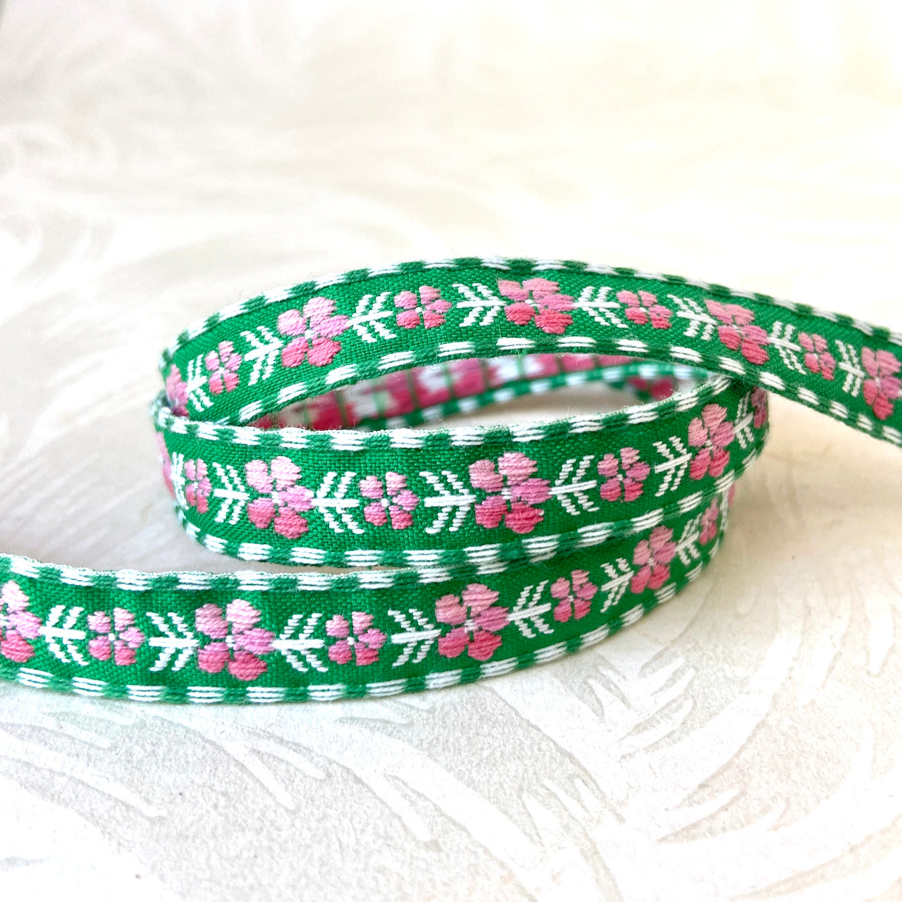 Narrow Floral Dash Jacquard - Multiple Colorways