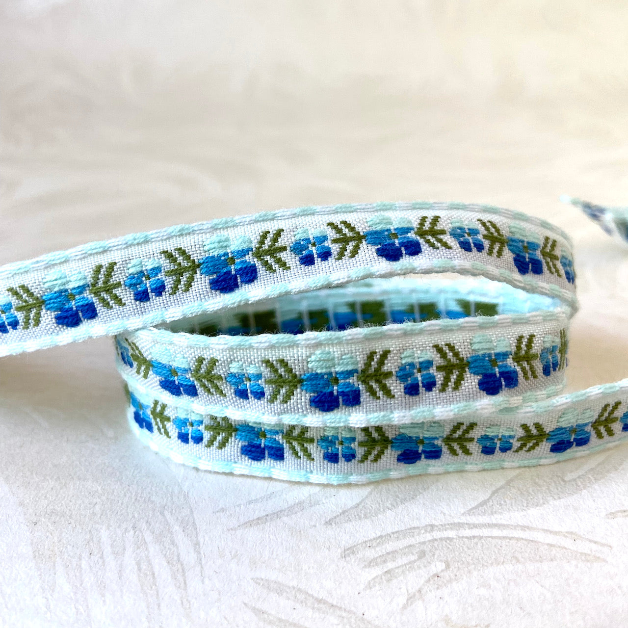 Narrow Floral Dash Jacquard - Multiple Colorways