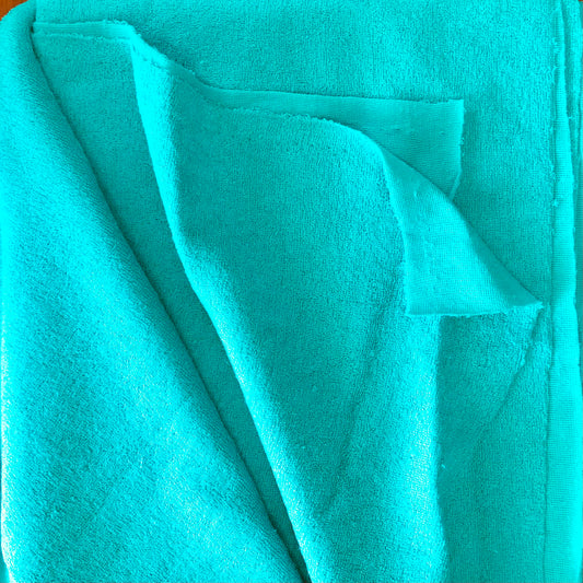 Aqua Knit Terry Cloth Towel Fabric