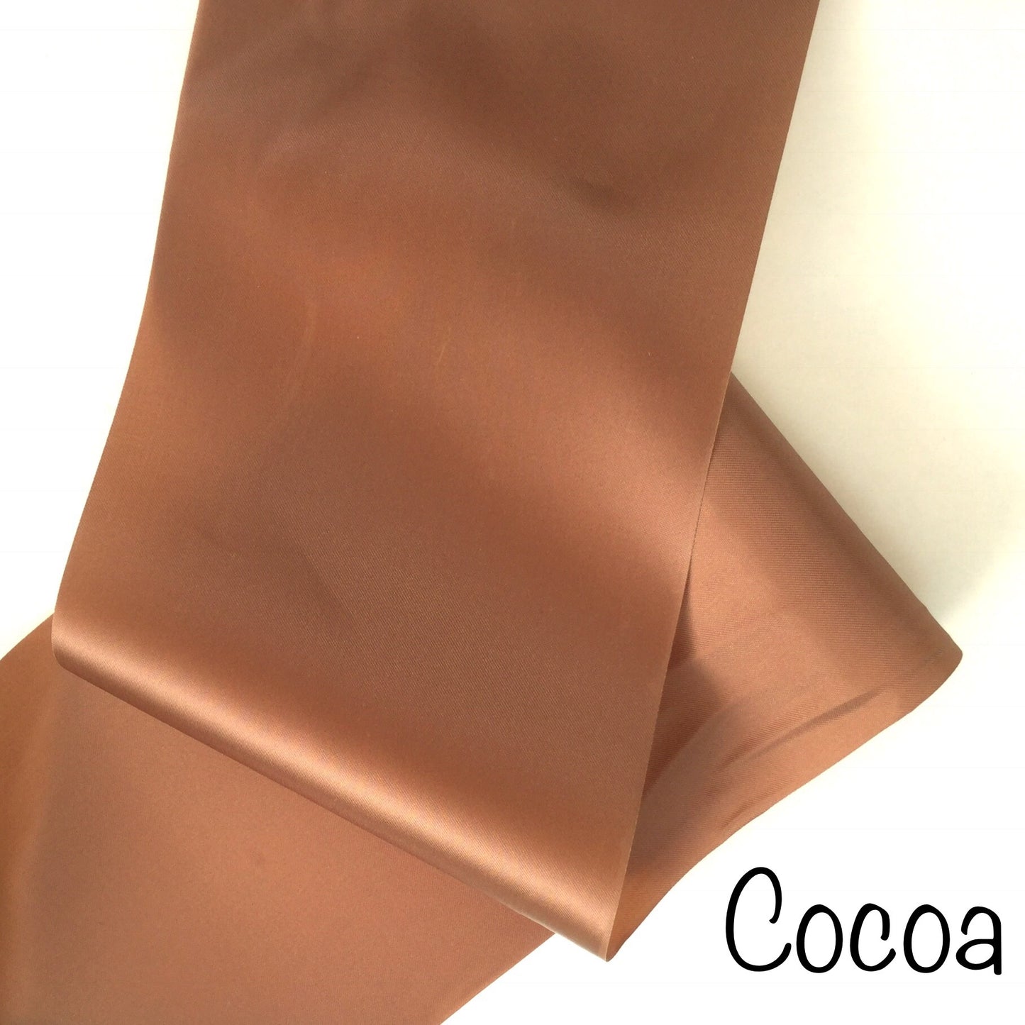 Wide Vintage Satin Ribbon